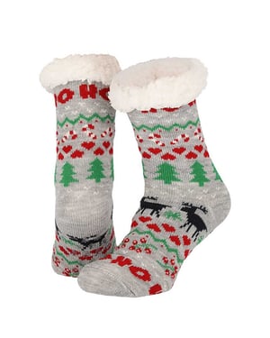 Apollo Dames home socks kerst huissokken kerstsokken