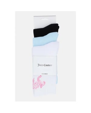 Juicy Couture Manon 3 pack socks with logo
