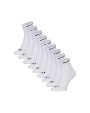 O'Neill Heren / dames enkelsokken quarter sokken 9-pack