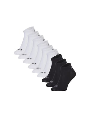 O'Neill Heren / dames sneakersokken 9-pack wit/zwart