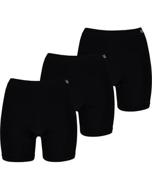 Apollo Seamless dames short bamboe onderbroek met pijpjes naadloos 3-pack
