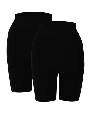 Sarlini Dames corrigerende shorts naadloos 2-pack