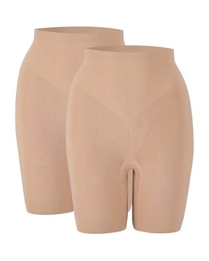 Sarlini Dames corrigerende shorts naadloos 2-pack