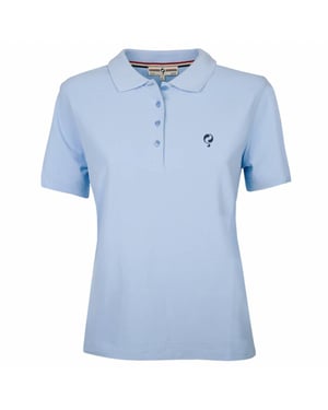 Q1905 Polo shirt square lt azul