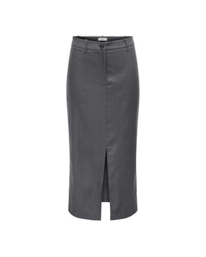 Jacqueline de Yong Jdyulrikke mw midi slit skirt pnt dessin