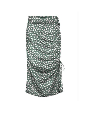 Vero Moda Vmolga slit calf skirt wvn ga dessin