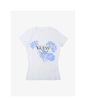 Guess Dames t-shirt flower triangle