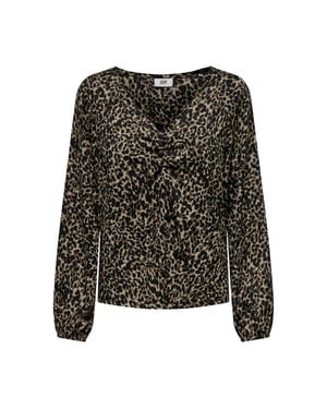 Jacqueline de Yong Julia l/s v-neck top