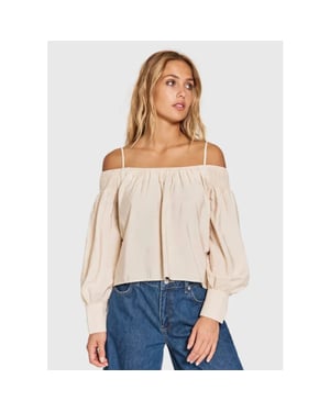 Norr Alyssa off shoulder top -