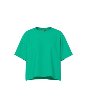 Pieces Dames t-shirt pcchilli sweatshirt ronde hals effen