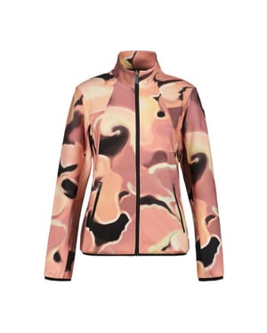 Luhta auttoinen fleece sweater met rits dames -