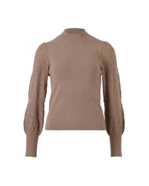 Enjoy Trui 890501 l taupe