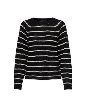 Jacqueline de Yong Ellen l/s oneck raglan pullover knt