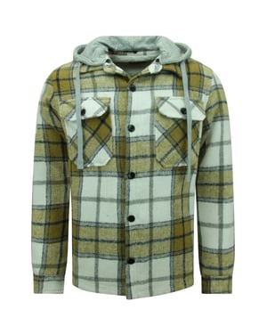 Enos Houthakkers vest met capuchon 7091