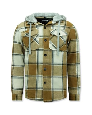 Enos Lumber jacket met capuchon 7969
