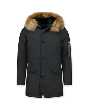 Enos Parka jas met bontkraag