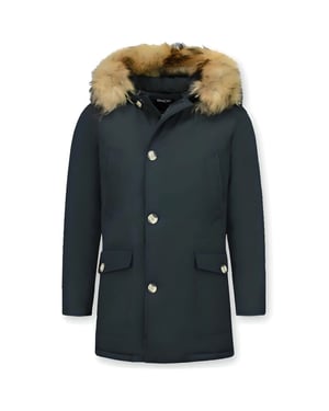 Enos Parka jas met bontkraag