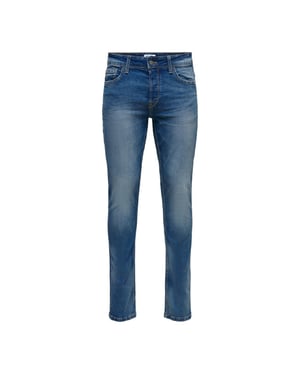 Only & Sons Onsloom life slim blue pk 0481 blue denim