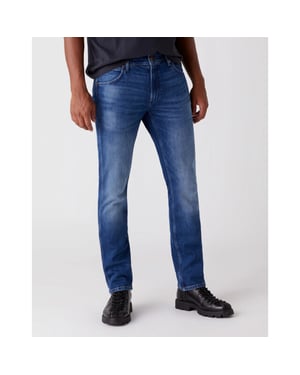 Wrangler Greensboro heren regular-fit jeans hard edge