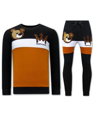 Tony Backer Trendy trainingspak teddy bear print