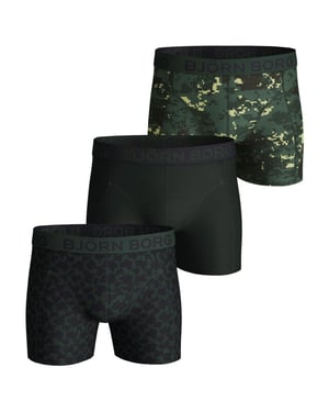 Björn Borg Björn borg heren boxershorts 3-pack – camouflage & s – multi