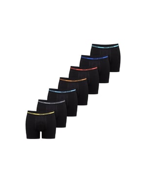 Happy Shorts 7-pack boxershorts heren multipack effen