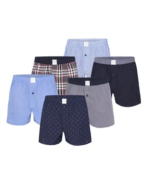 MG-1 Wijde boxershorts heren multipack assorti mix d926