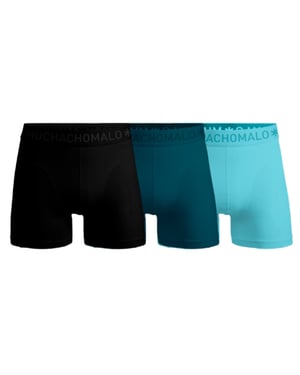 Muchachomalo Men 3-pack boxer shorts solid