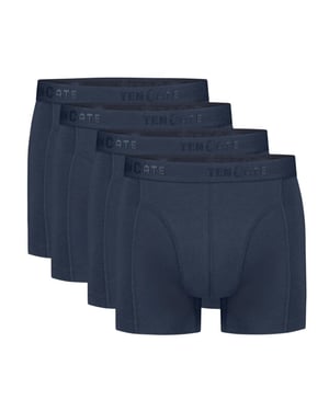 Ten Cate 32387 basic men shorts 4-pack navy