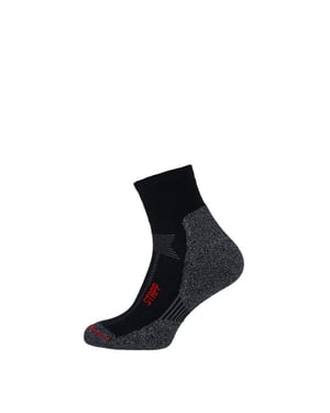 Stapp Techno unisex boston all season quarter werksokken 27405 donker 1-paar