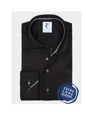 R2 Amsterdam Overhemd extra lange mouw nos.twill.xls.004/020