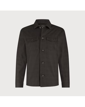 Blue Industry Het ruitmotief overshirt met knoopsluiting |