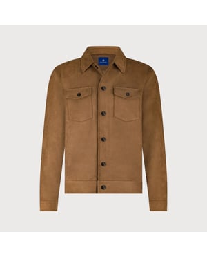 Blue Industry Het suède look overshirt |