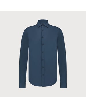 Blue Industry Lounge jersey overhemd |