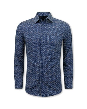 Bread & Buttons Lange mouw slim fit