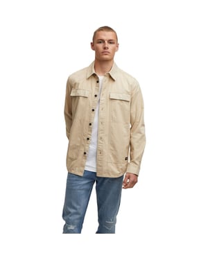 Denham Hunt overshirt rs sand