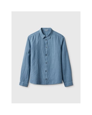 Gabba Costa linen ls 10913 blue shadow