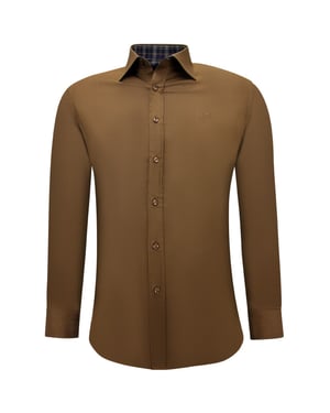 Gentile Bellini Zakelijke en business overhemden slim fit stretch
