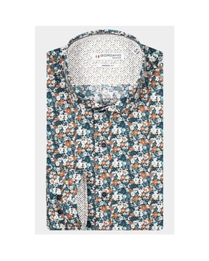 Giordano Casual hemd lange mouw row, ls cutaway colourful pri 427819/60