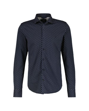 Lerros Heren overhemd 2381336 485 classic navy