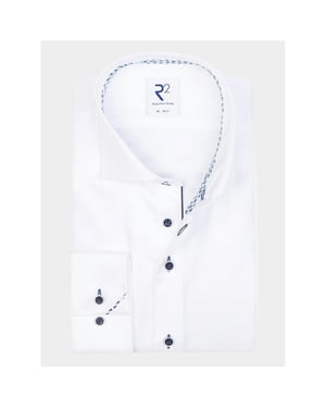 R2 Amsterdam Casual hemd lange mouw nos.twill.001/004