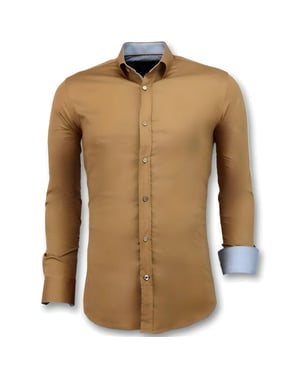 Tony Backer E overhemden slim fit