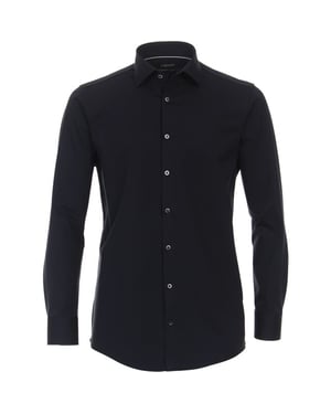 Venti Heren jersey overhemd 1263800 800 black