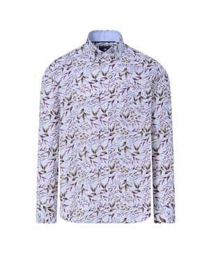 Campbell Casual overhemd met lange mouwen