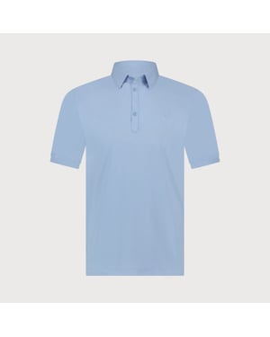 Blue Industry Lounge jersey polo |