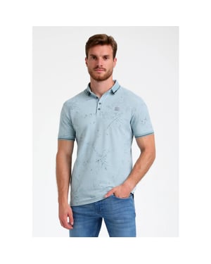 Gabbiano Heren polo 235526 4001 bright blue