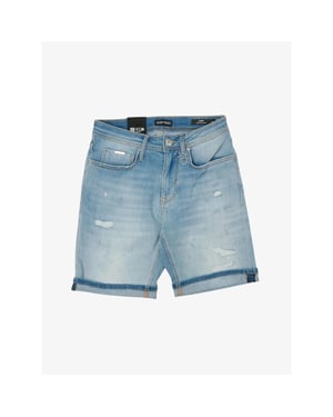 Antony Morato Heren short randy skinny fit blue denim