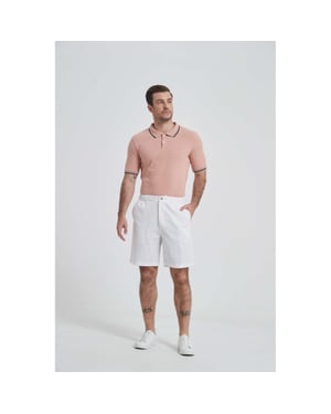 William de Faye Linnen shorts -