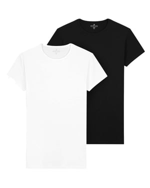 Dstrezzed Bronson 2 pack round neck tee bamboo blend