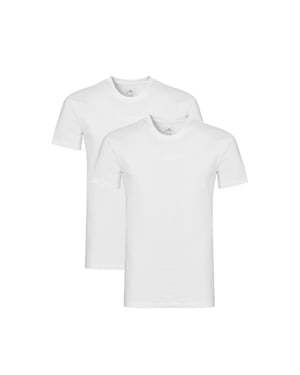 O'Neill Heren ondershirt katoen t-shirt ronde hals 2-pack